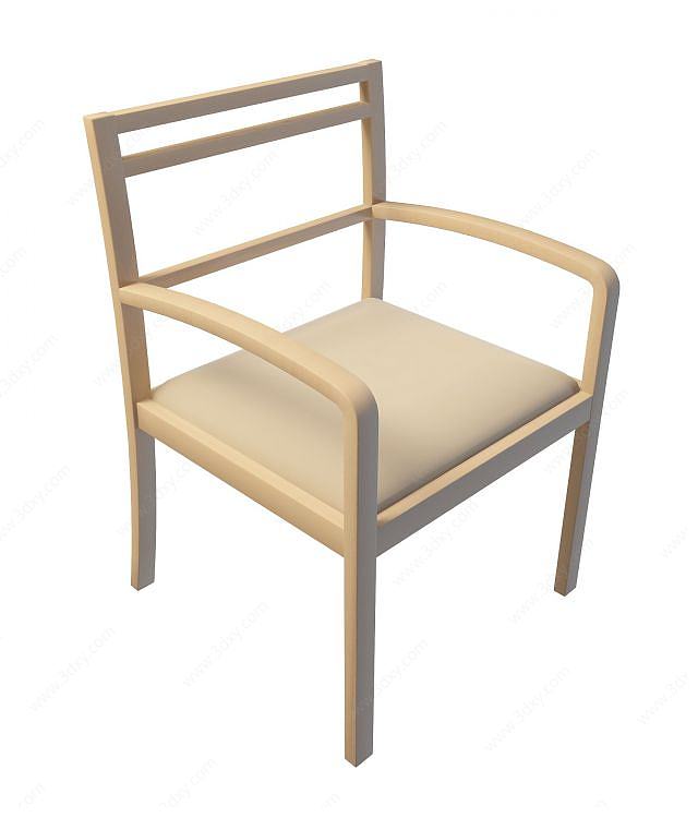 扶手椅子3D模型