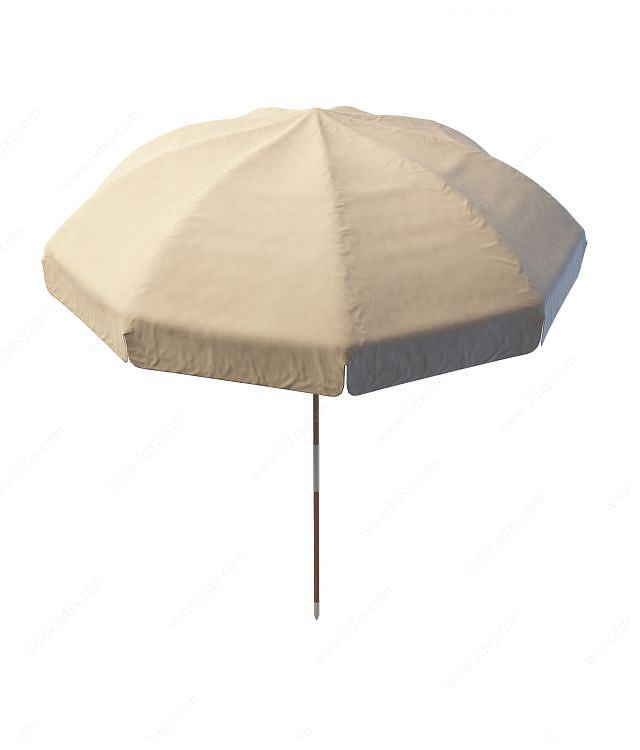 遮阳伞3D模型