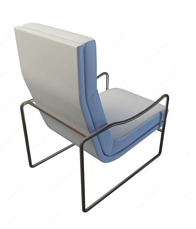 时尚休闲椅3D模型