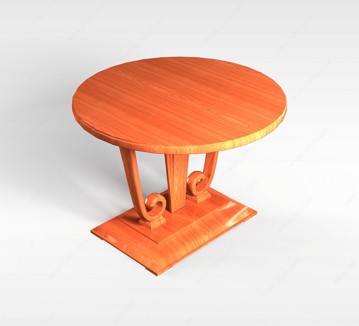 椭圆桌3D模型