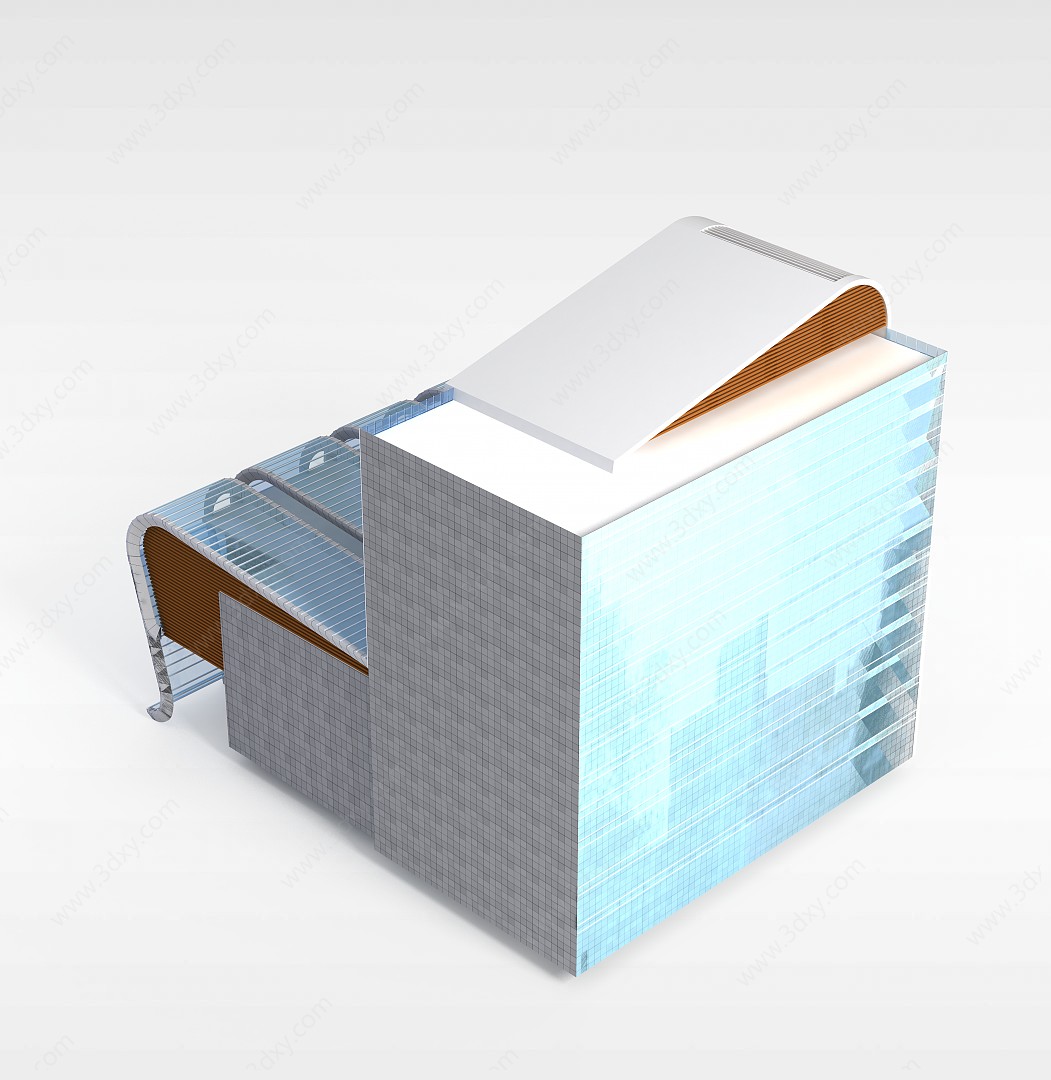 办公大厦3D模型