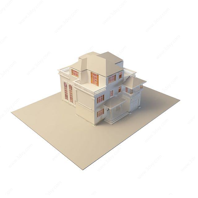 别墅3D模型