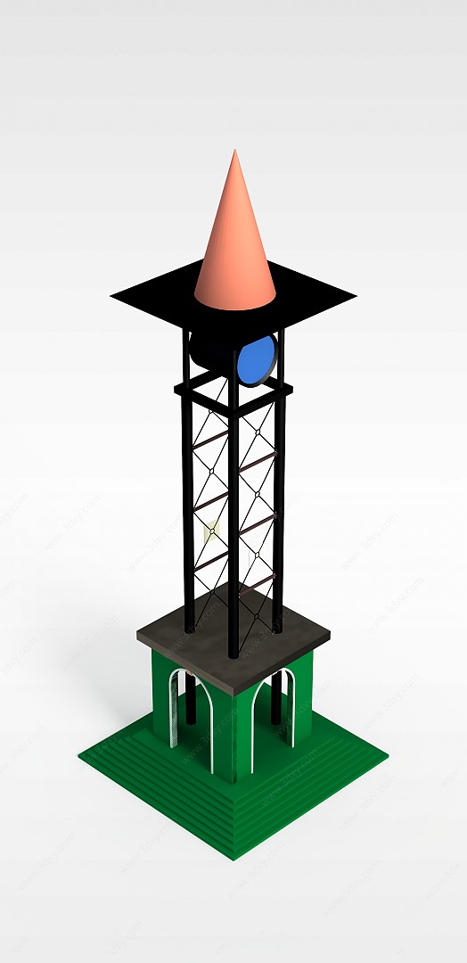 塔3D模型