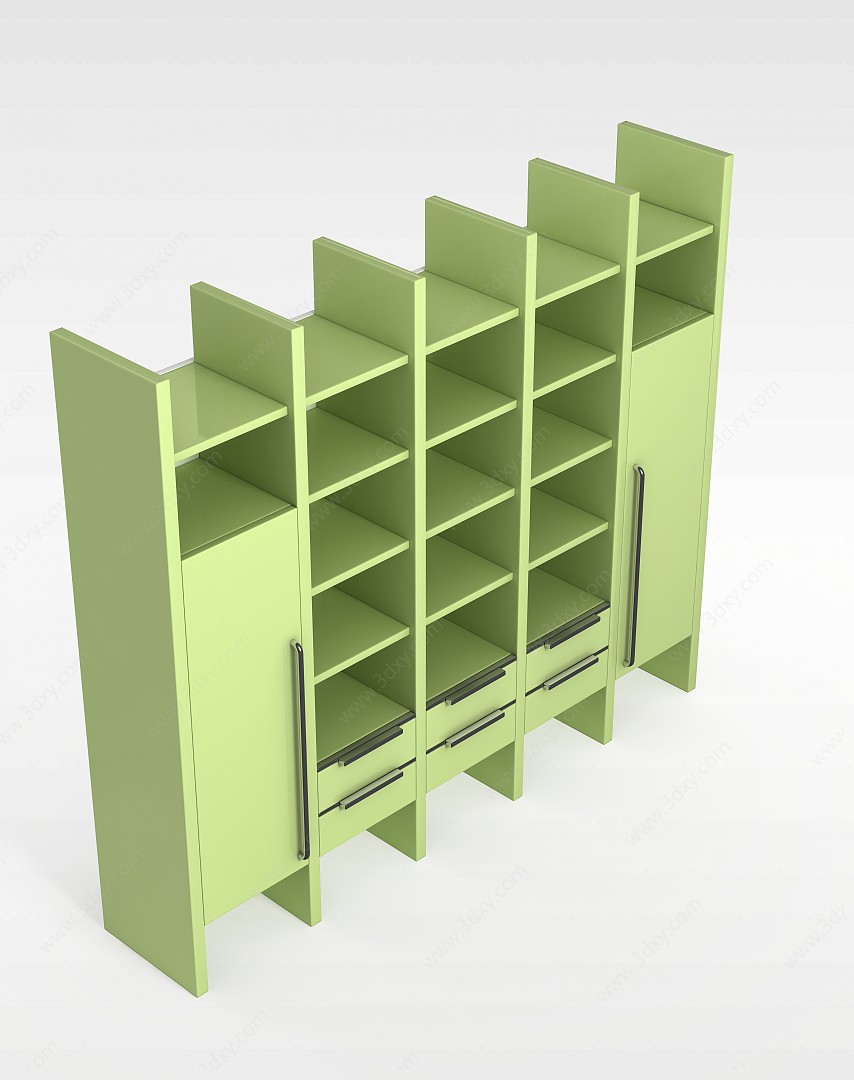 创意衣柜3D模型