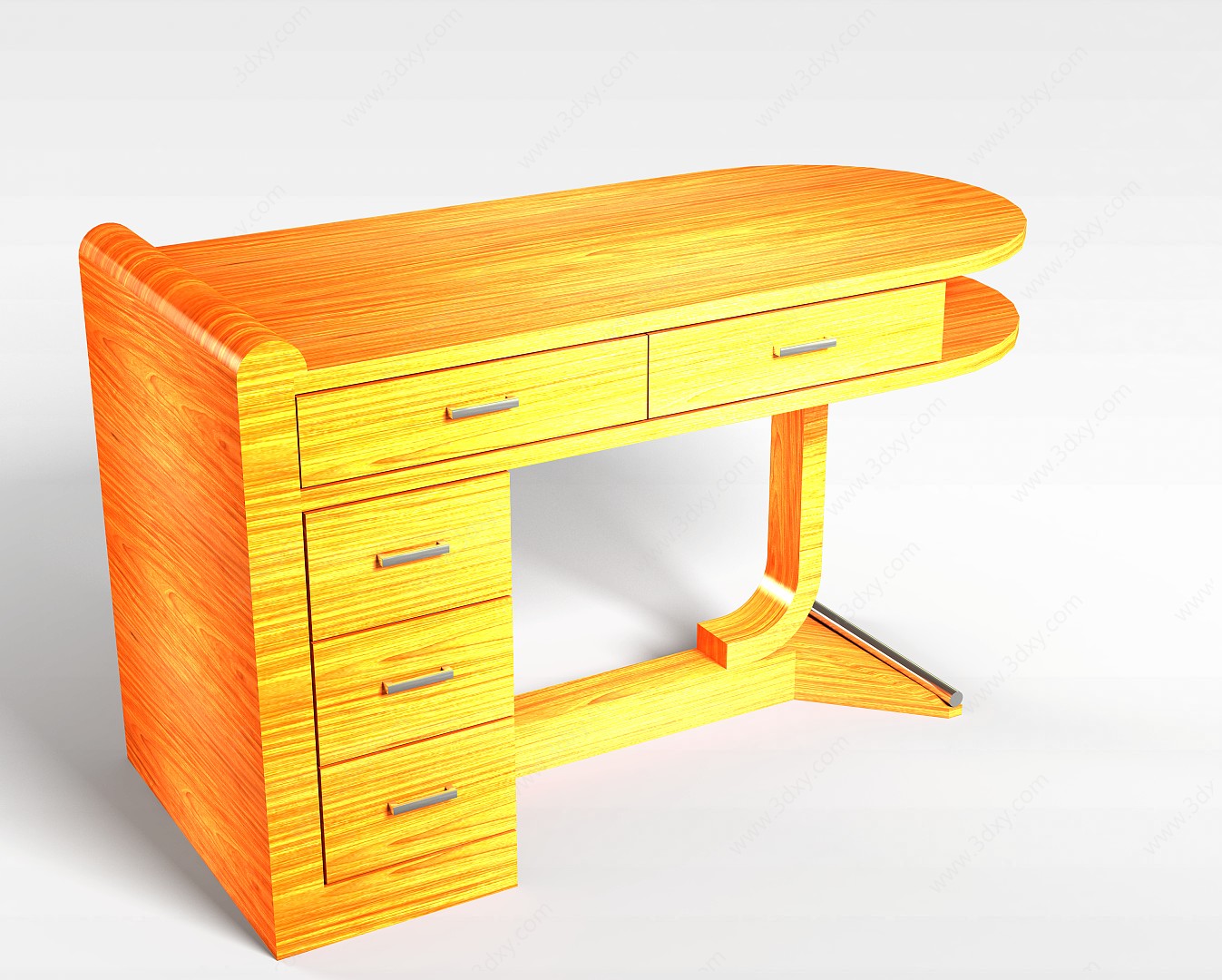 卧室书桌3D模型