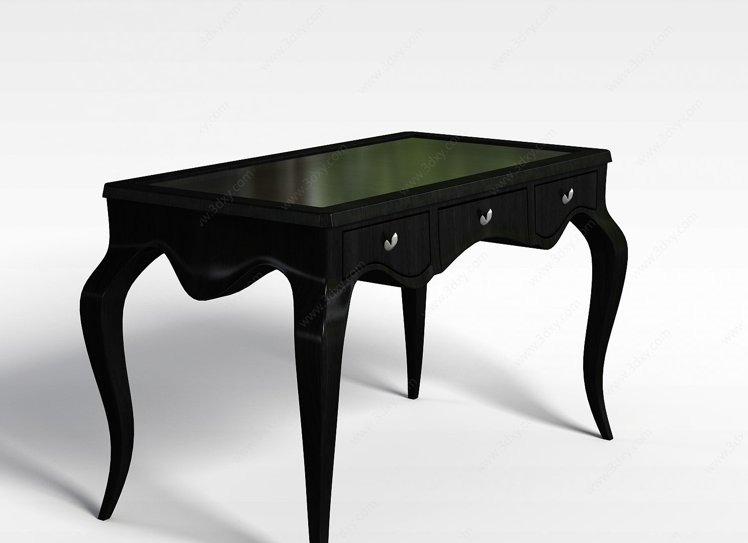 中式经典桌子3D模型