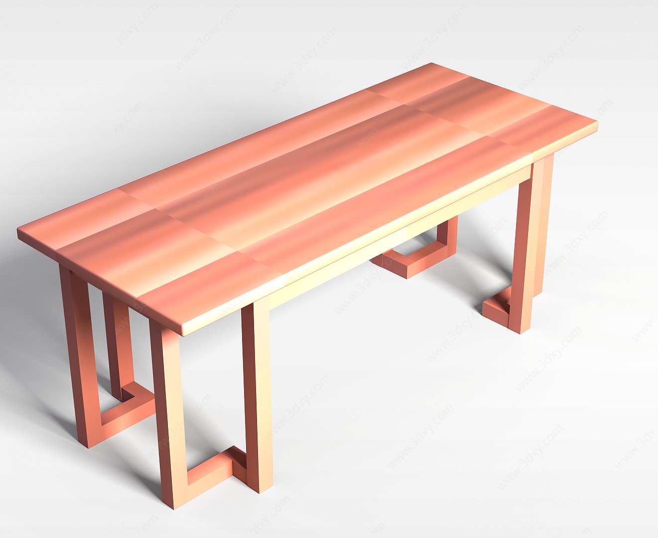 中式风格桌子3D模型