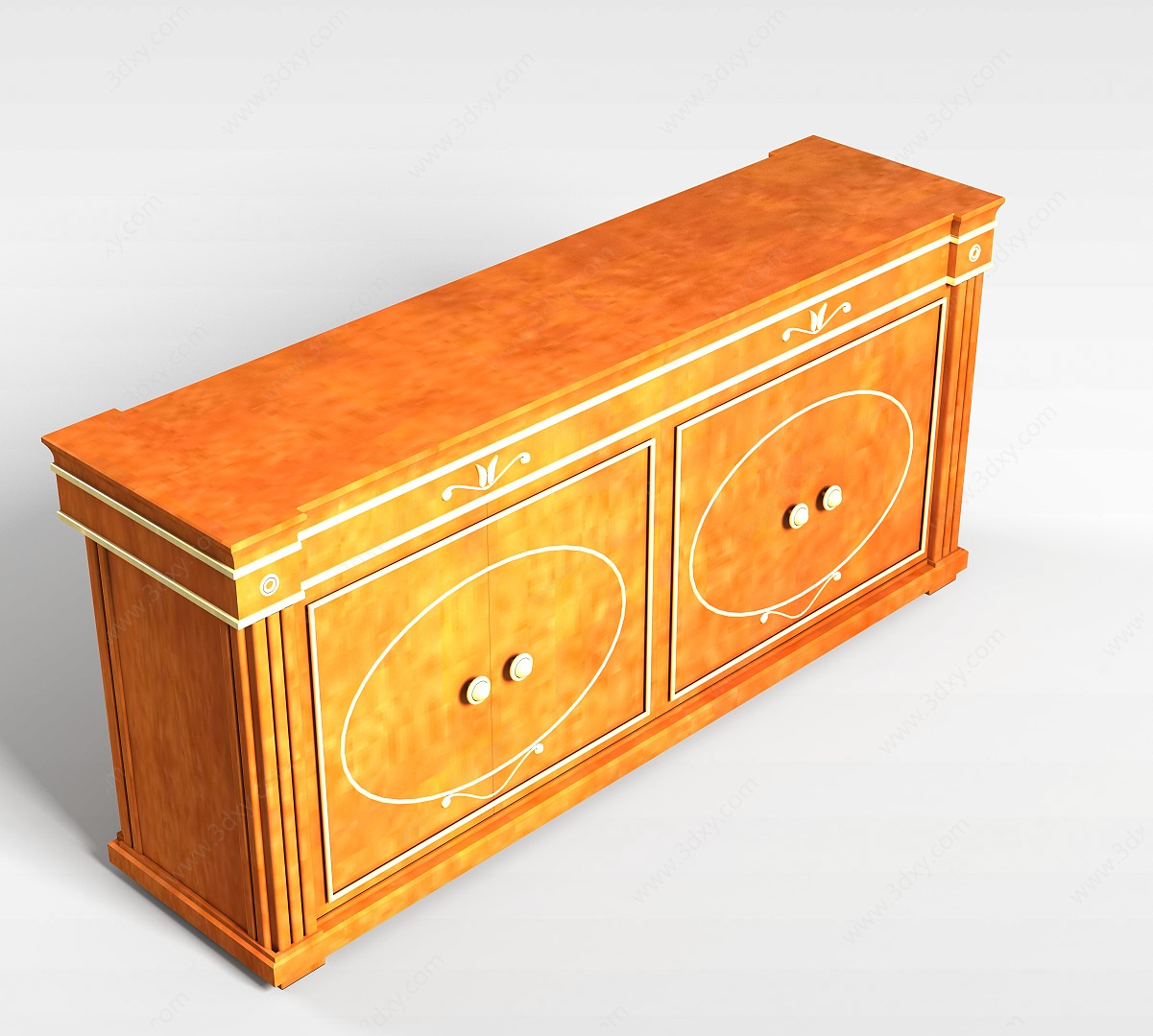 古典桌子3D模型