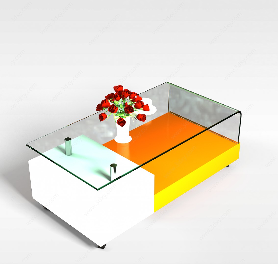 客厅茶几桌3D模型