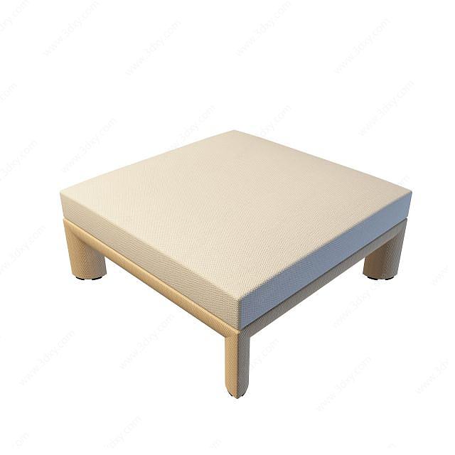 沙发桌3D模型