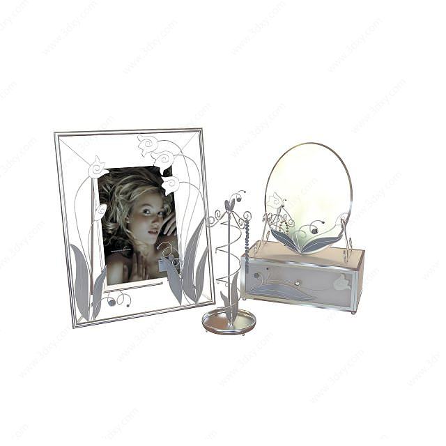 梳妆镜3D模型