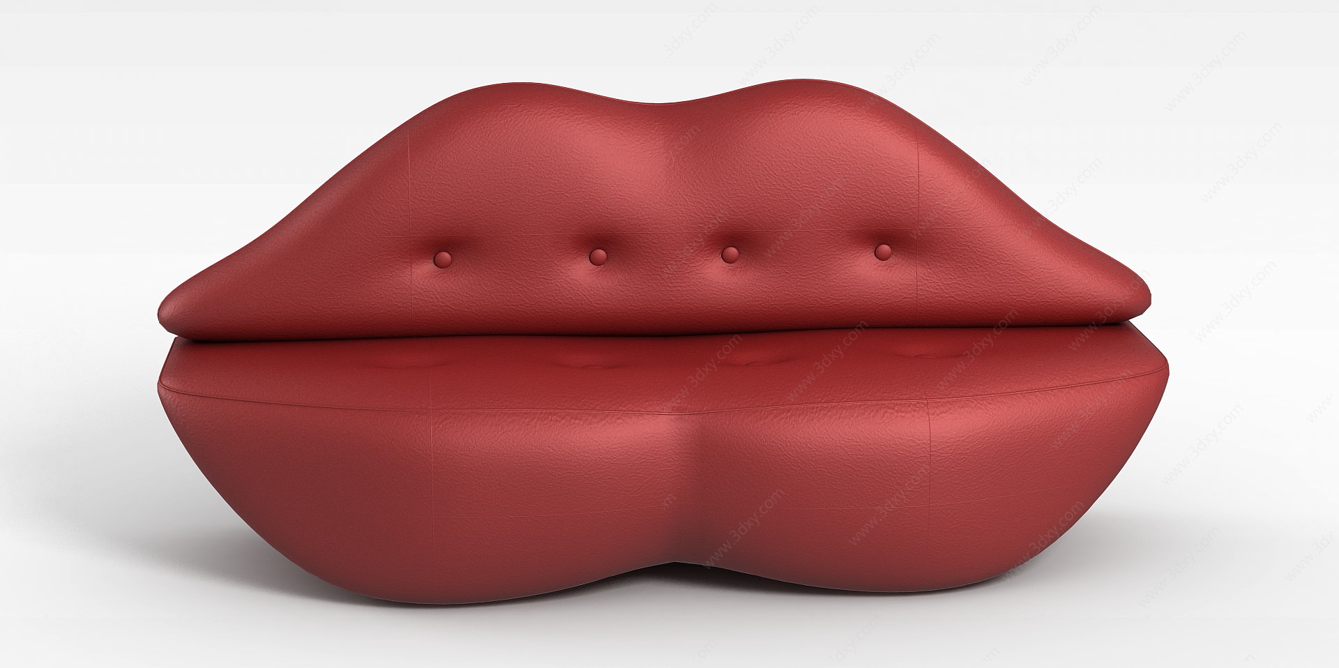 嘴唇沙发3D模型