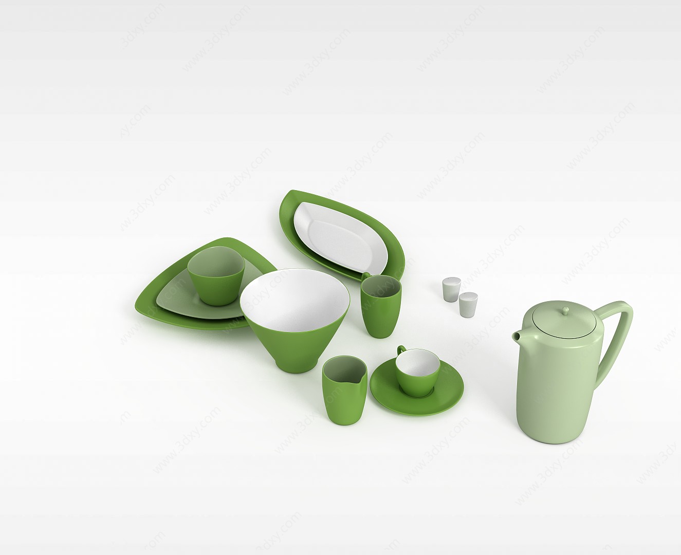 陶瓷茶具3D模型