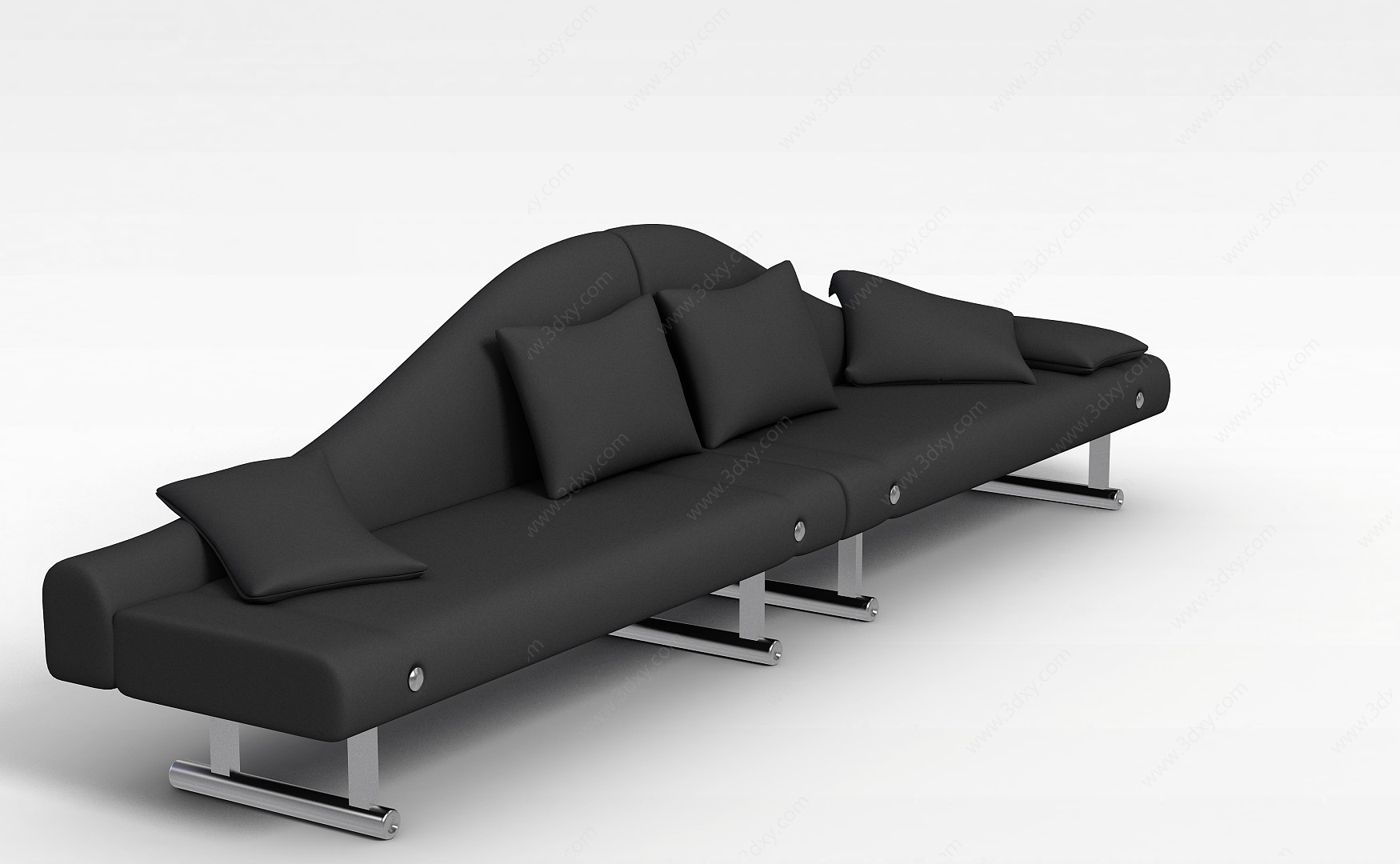 离地式沙发3D模型