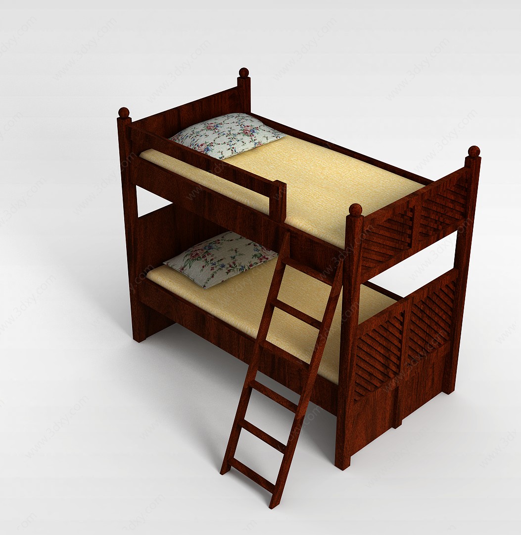 公寓床3D模型