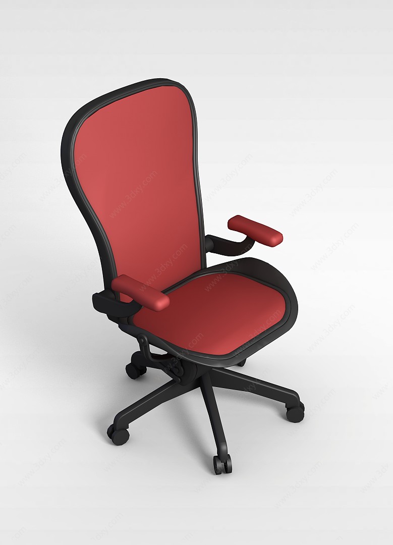 人体工学办公椅3D模型