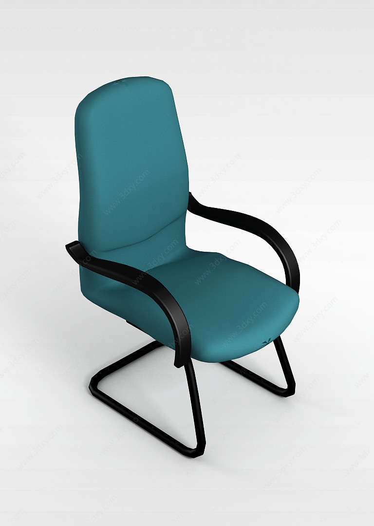 软座弓形椅3D模型