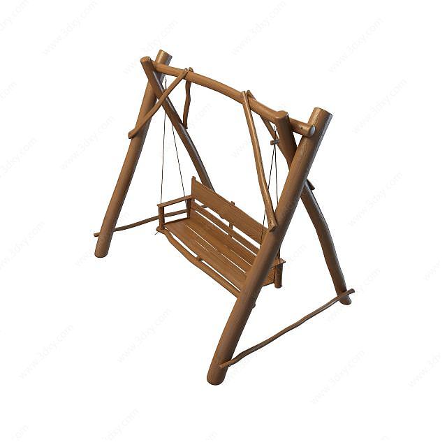 秋千椅3D模型