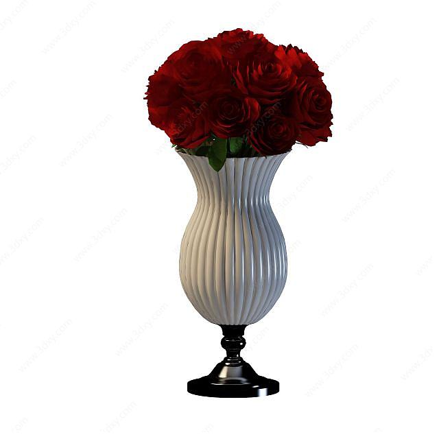 装饰花瓶3D模型