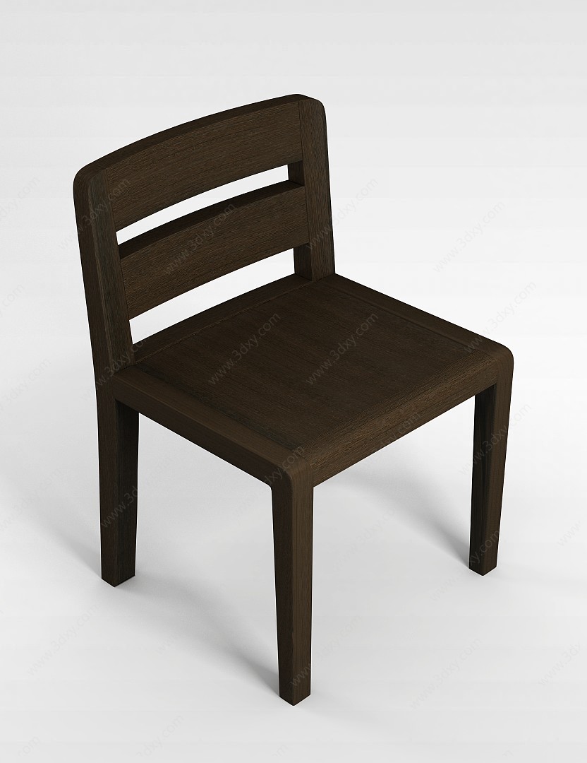 中式椅3D模型