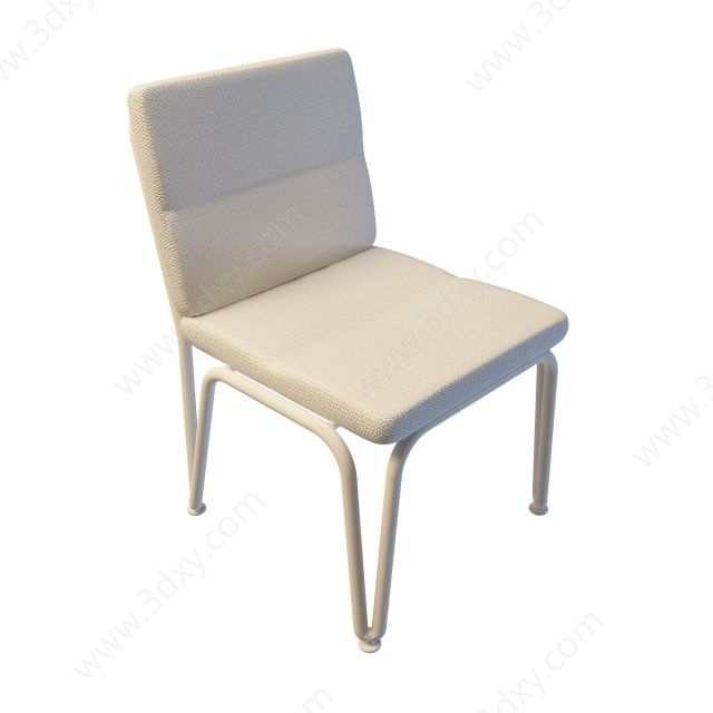 简约餐椅3D模型