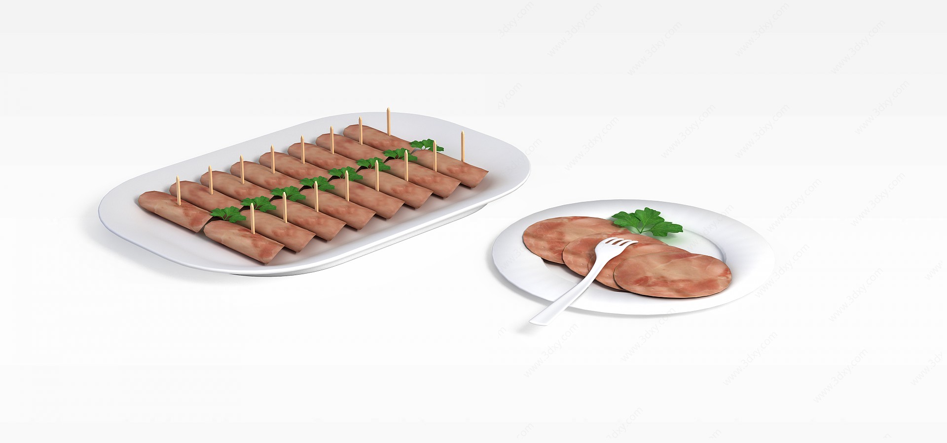 食品3D模型