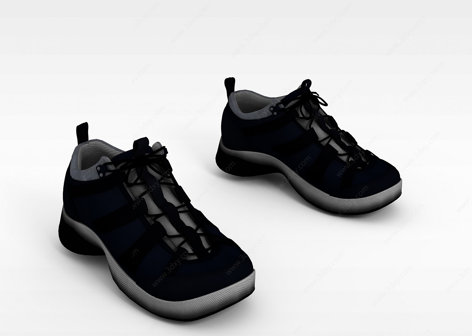 运动鞋3D模型