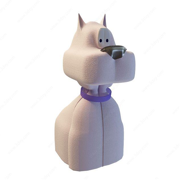 童趣小狗3D模型