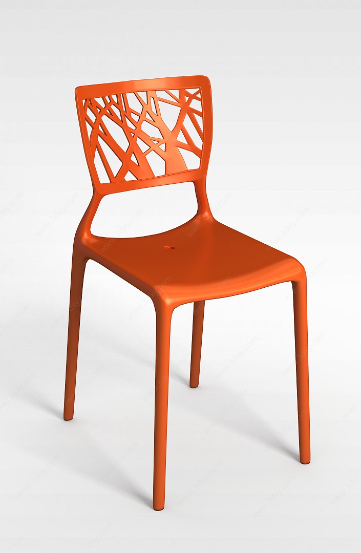 单人椅子3D模型