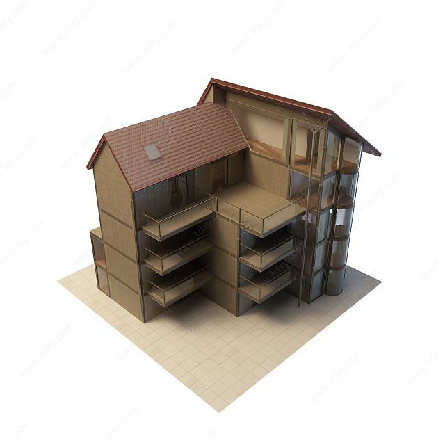 住房楼3D模型