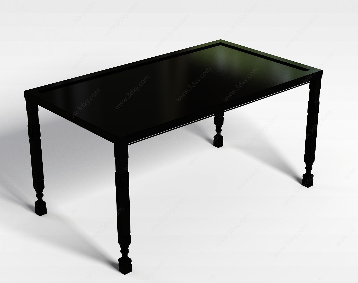 古典桌子3D模型