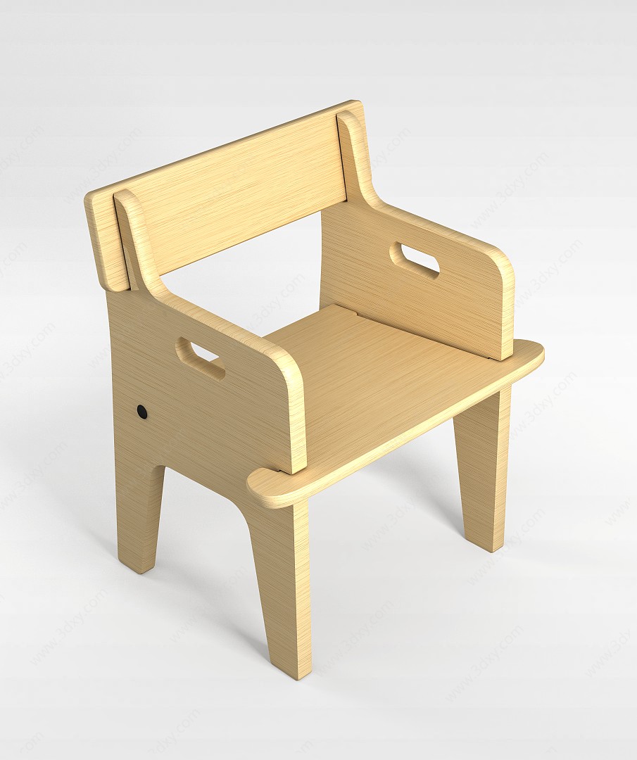 小孩专用椅3D模型