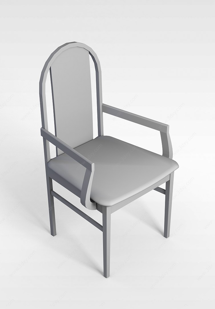 欧式休闲椅子3D模型