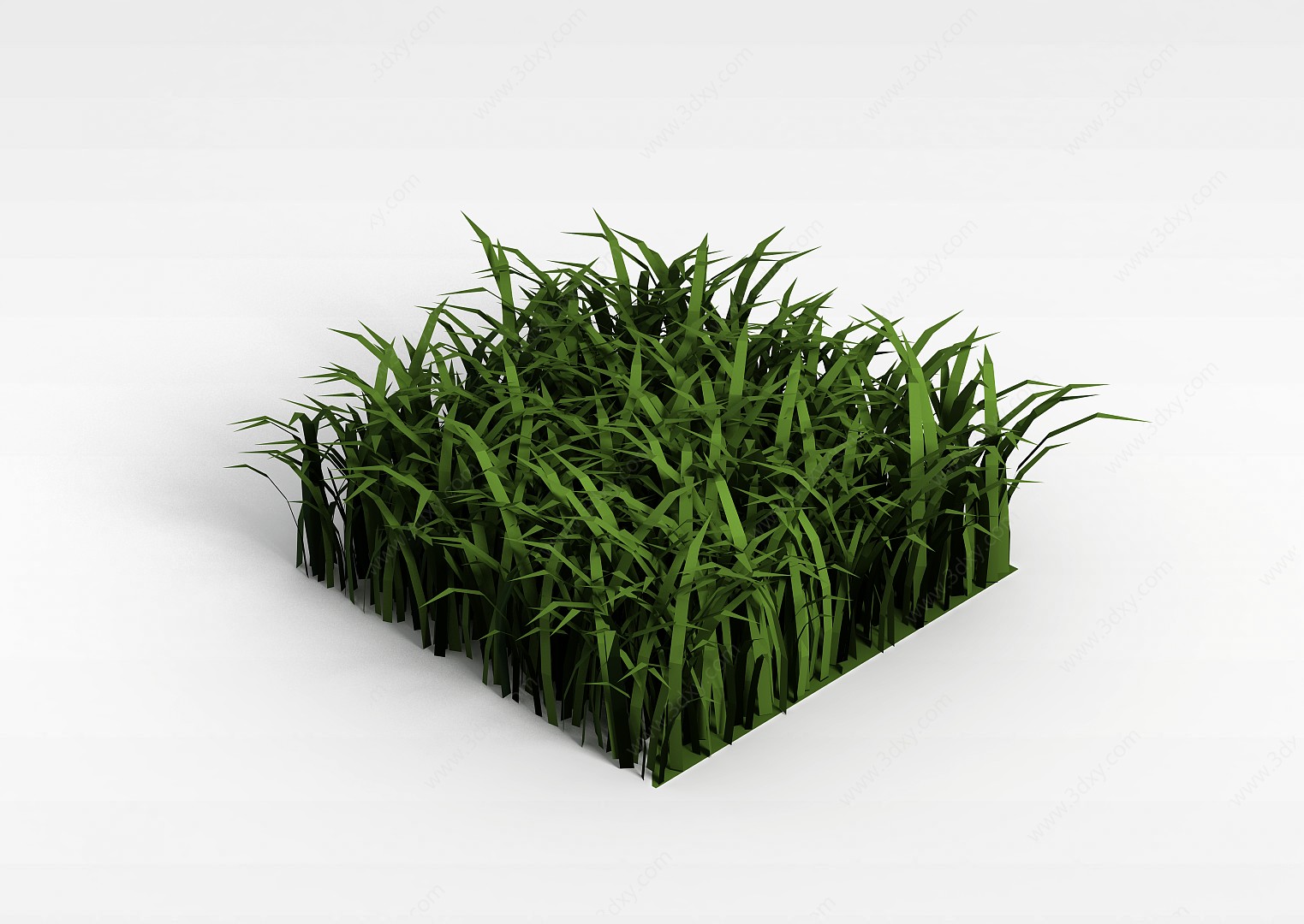 仿真草坪3D模型