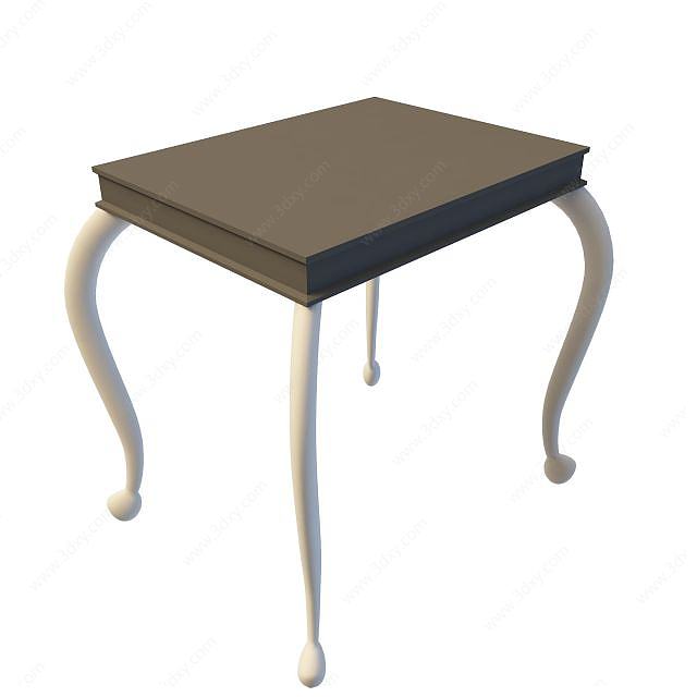 简约桌子3D模型