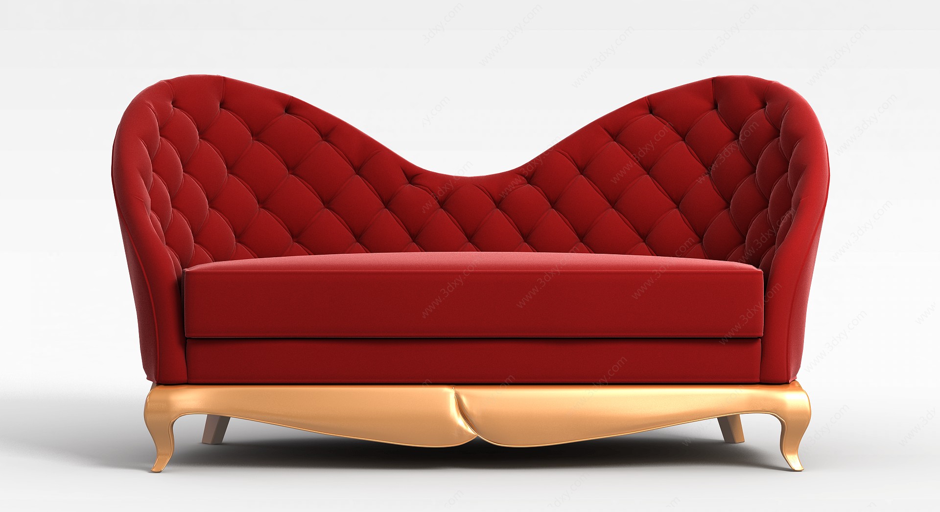 贵妃沙发3D模型