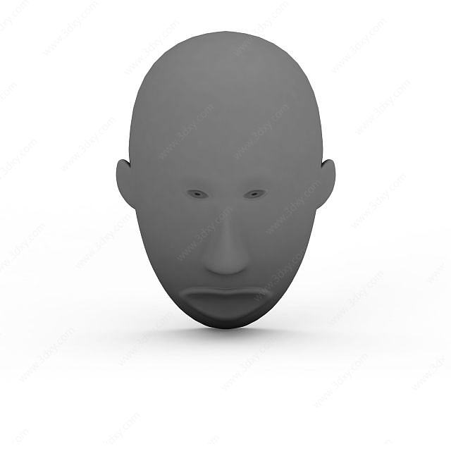 面具3D模型