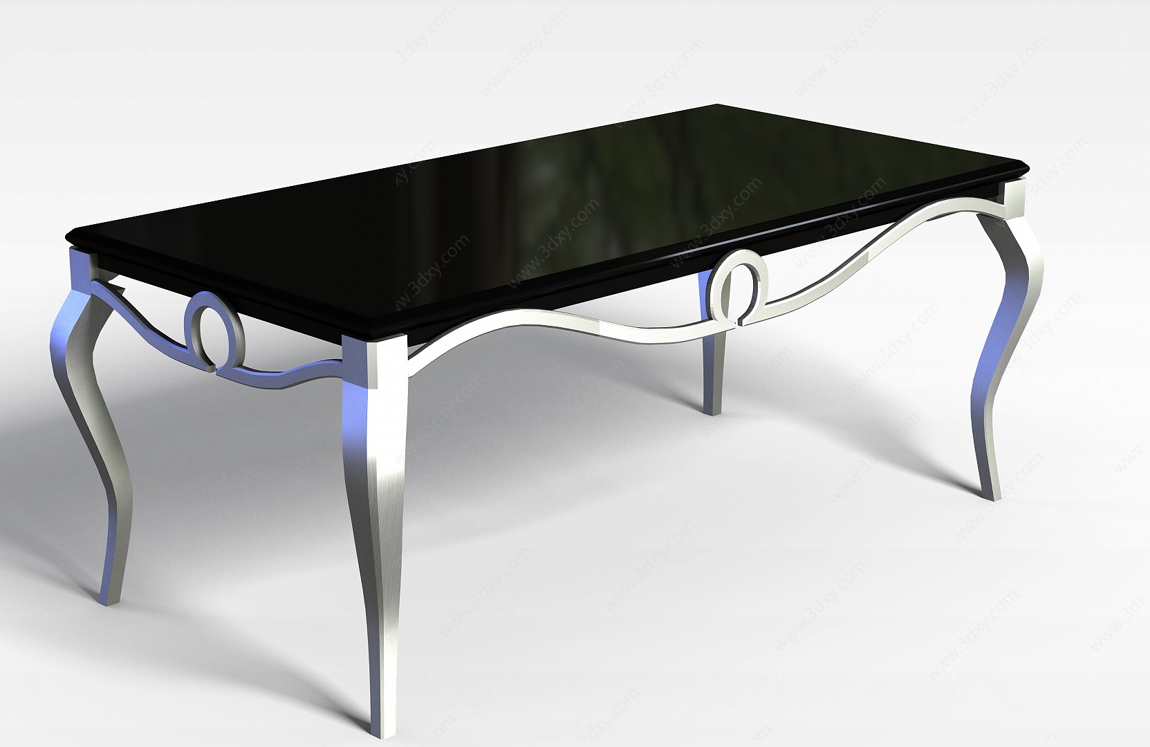 长方形桌子3D模型