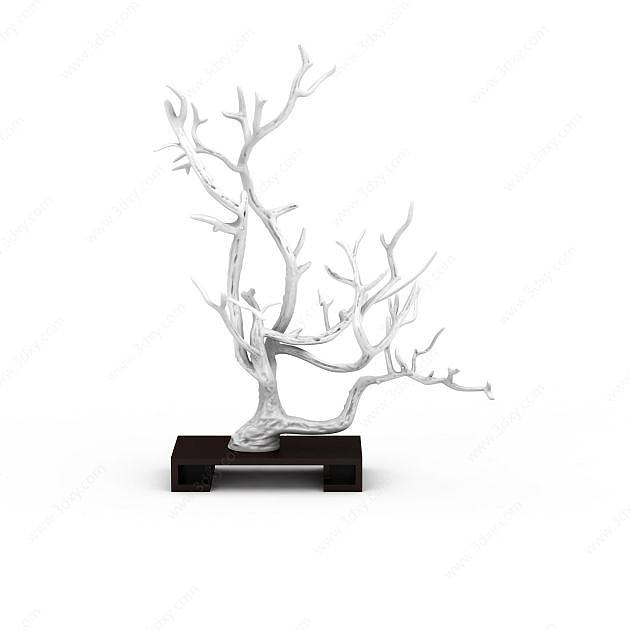 树摆件3D模型