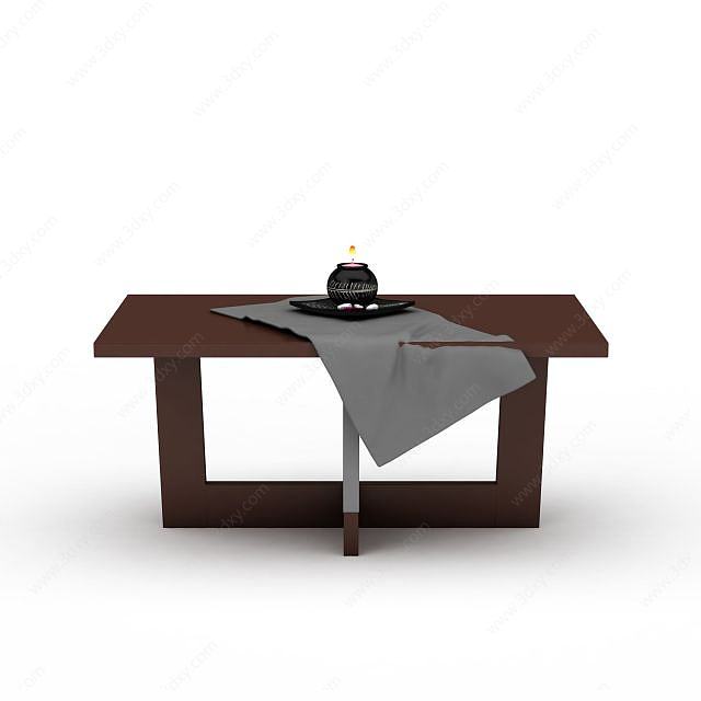 桌面装饰3D模型