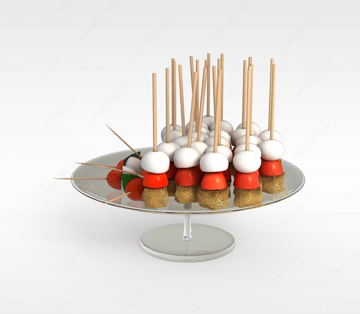 食物串3D模型