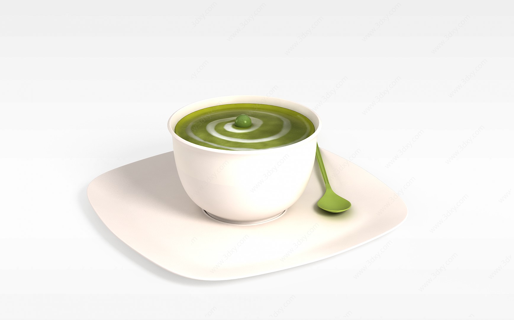 花式咖啡3D模型