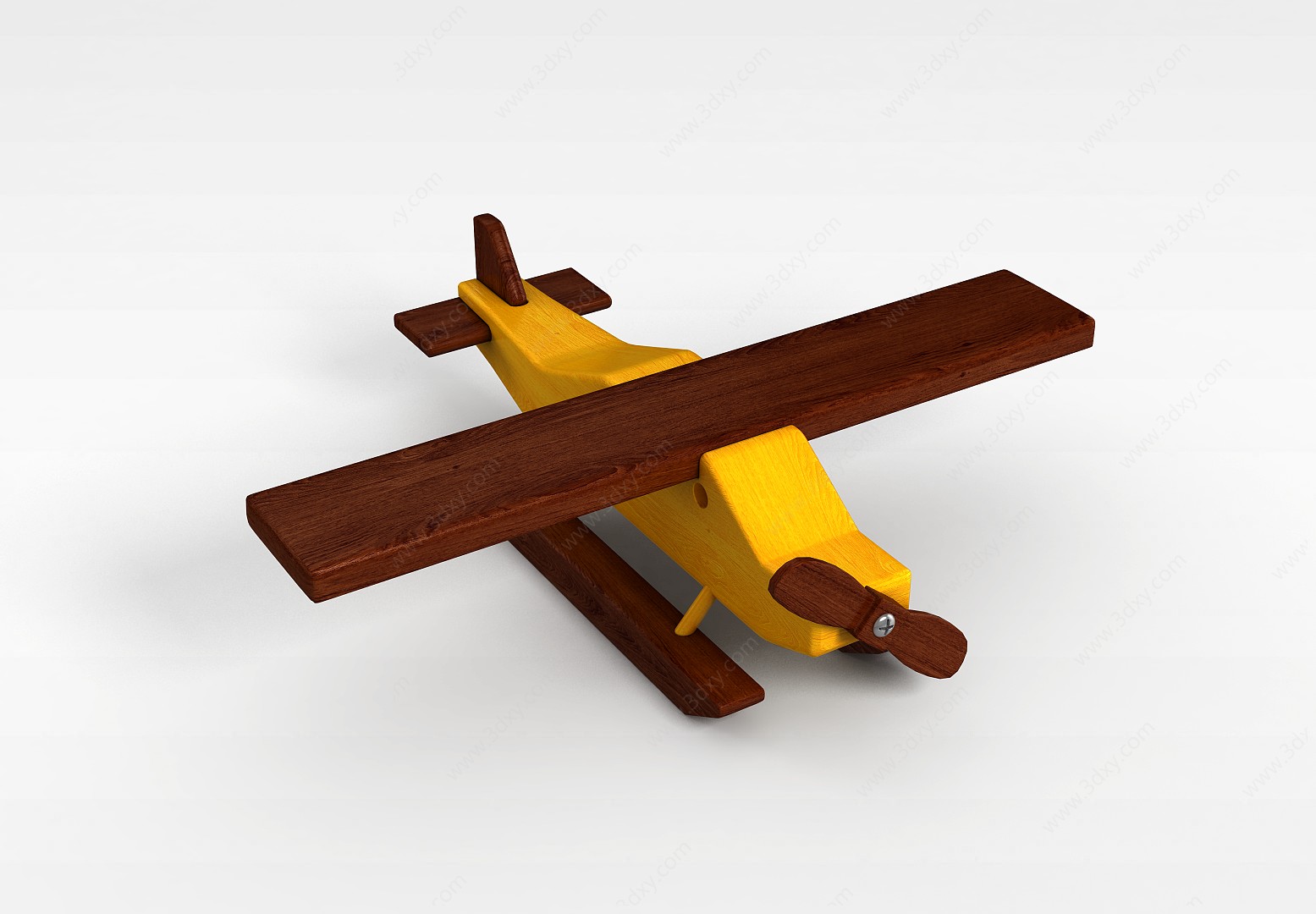 玩具飞机3D模型