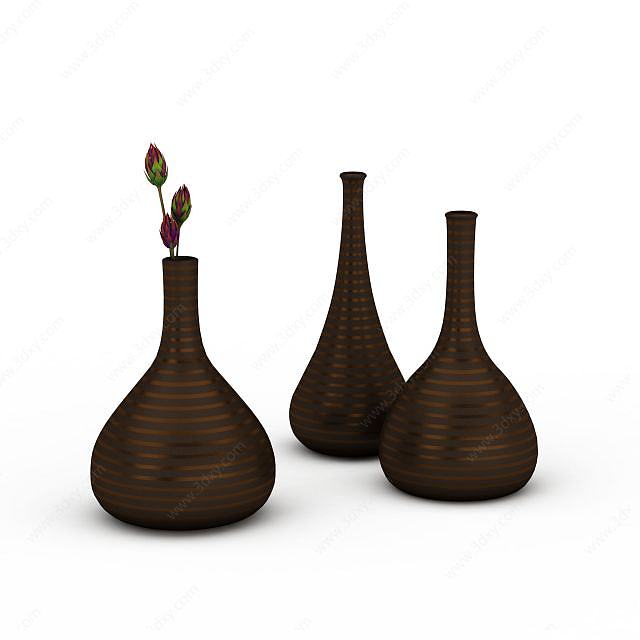 复古花瓶3D模型
