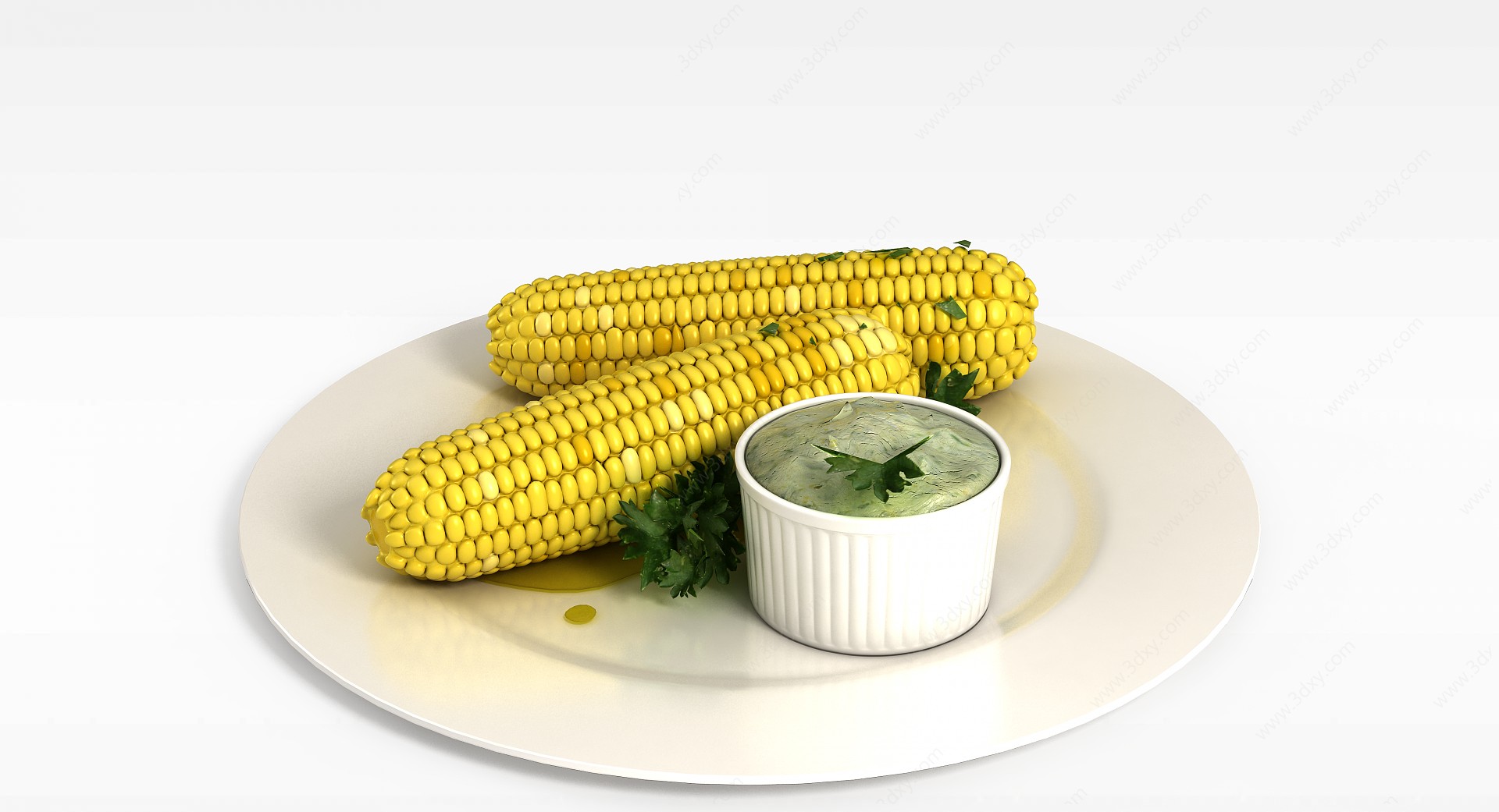 玉米3D模型