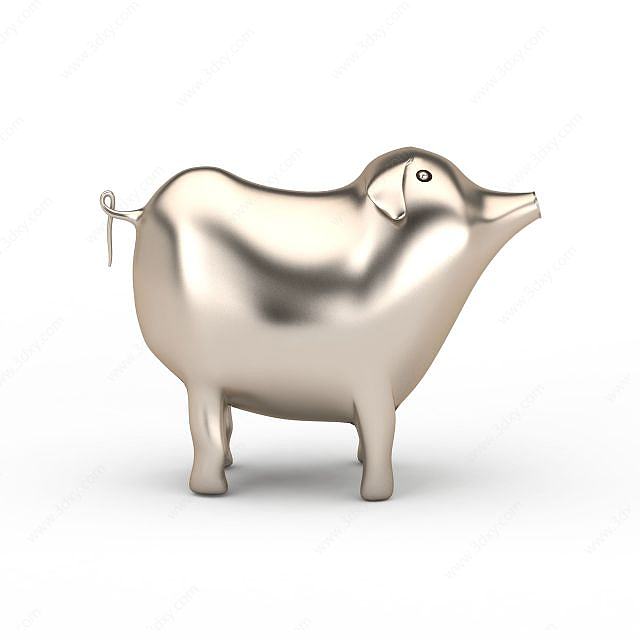 猪猪3D模型
