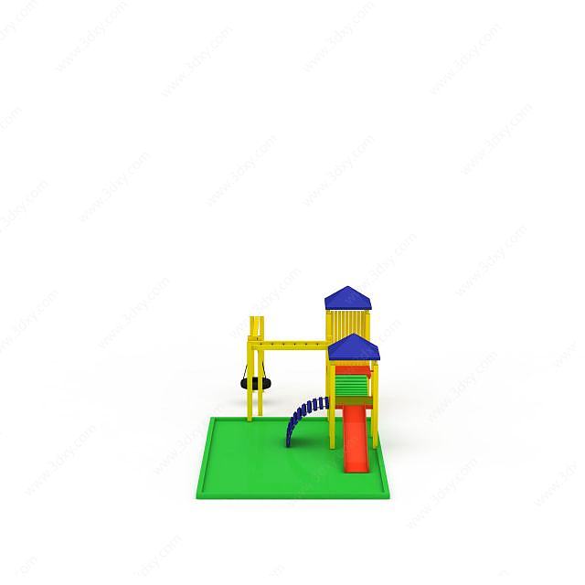 儿童游乐园3D模型
