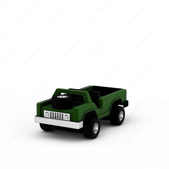 玩具车3D模型