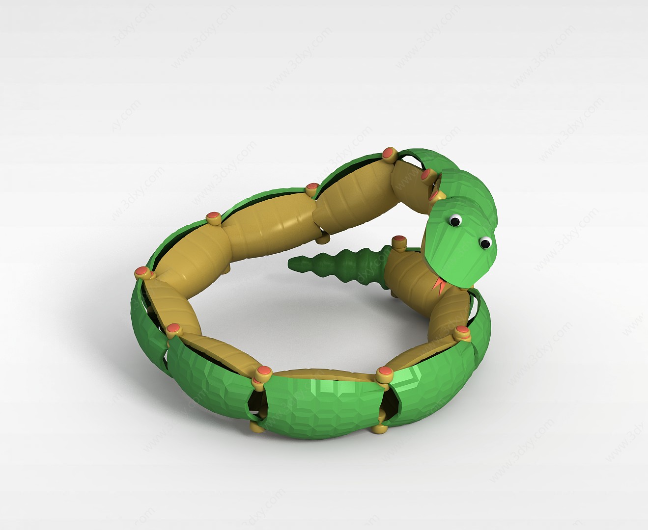 玩具蛇3D模型