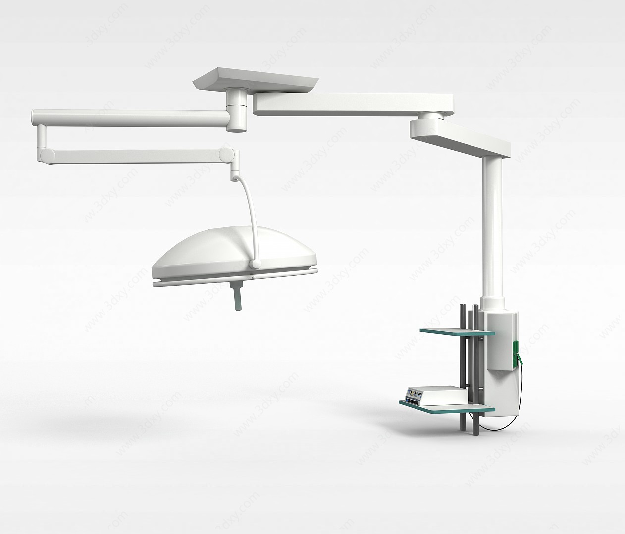 吊式手术灯3D模型